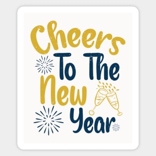 Cheers to the New Year Magnet